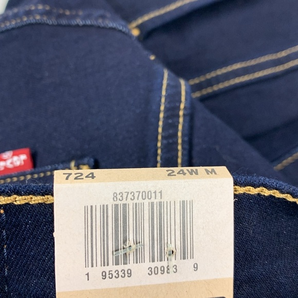 Levi’s 724 high-rise straight blue jeans - Picture 6 of 12